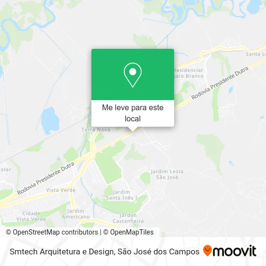 Smtech Arquitetura e Design mapa
