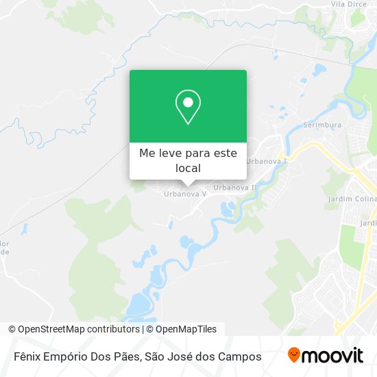 Fênix Empório Dos Pães mapa