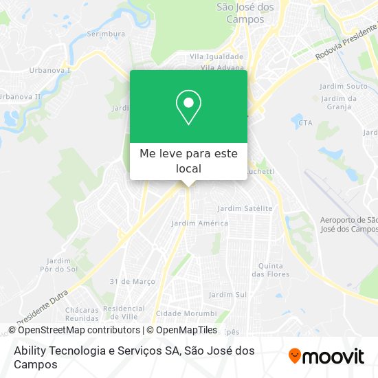 Ability Tecnologia e Serviços SA mapa