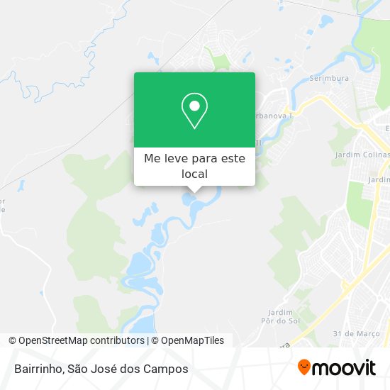 Bairrinho mapa