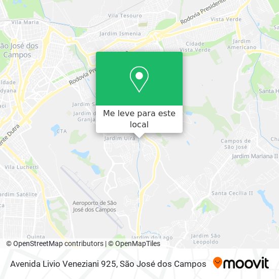Avenida Livio Veneziani 925 mapa