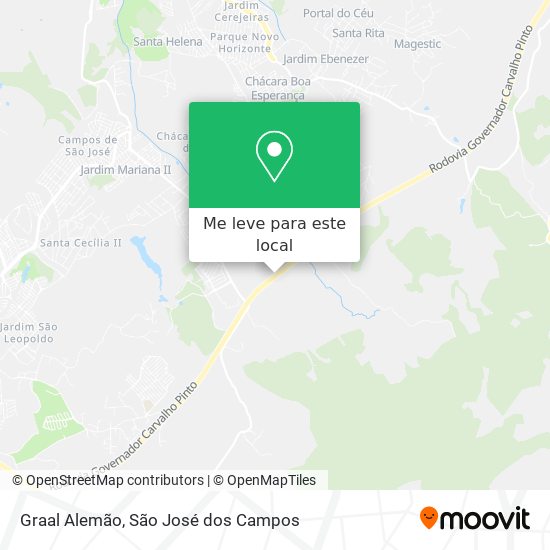 Graal Alemão mapa