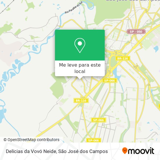 Delícias da Vovó Neide mapa