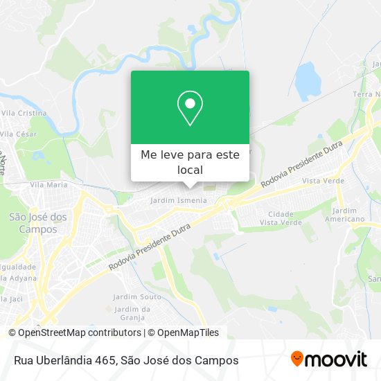 Rua Uberlândia 465 mapa