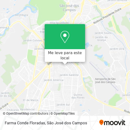 Farma Conde Floradas mapa