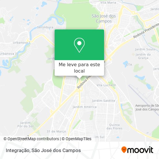 Integração mapa