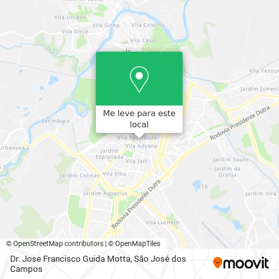 Dr. Jose Francisco Guida Motta mapa