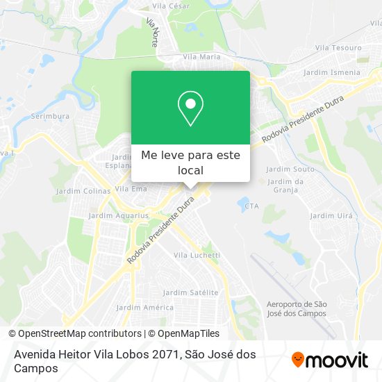 Avenida Heitor Vila Lobos 2071 mapa