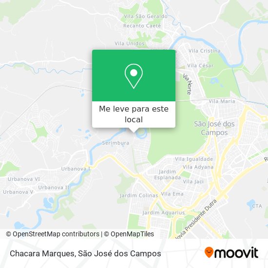 Chacara Marques mapa