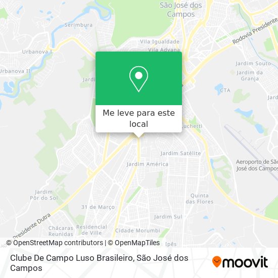 Clube De Campo Luso Brasileiro mapa