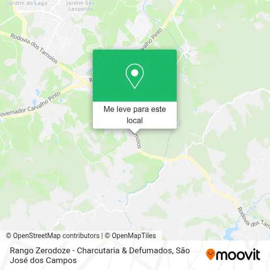 Rango Zerodoze - Charcutaria & Defumados mapa