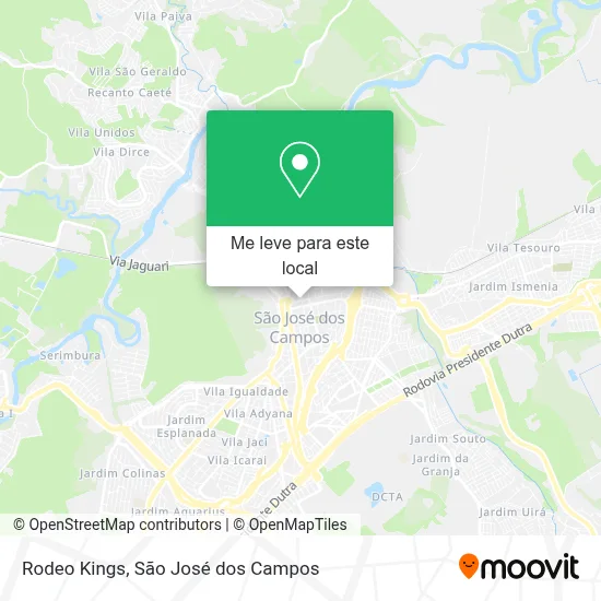 Rodeo Kings mapa