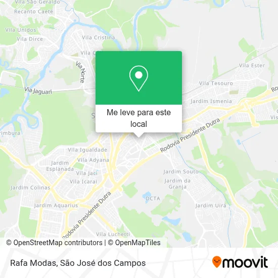 Rafa Modas mapa