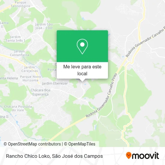 Rancho Chico Loko mapa