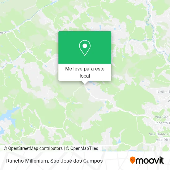 Rancho Millenium mapa