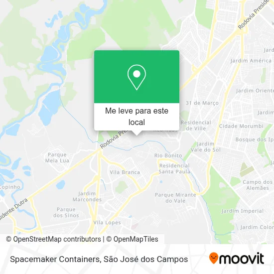 Spacemaker Containers mapa