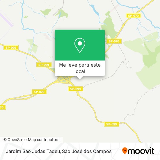 Jardim Sao Judas Tadeu mapa