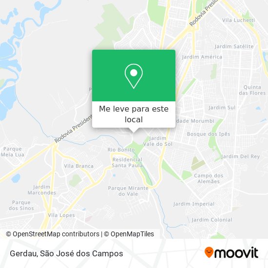Gerdau mapa