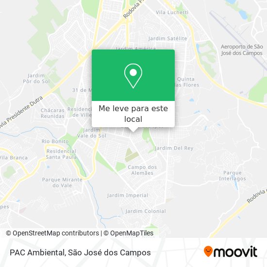 PAC Ambiental mapa