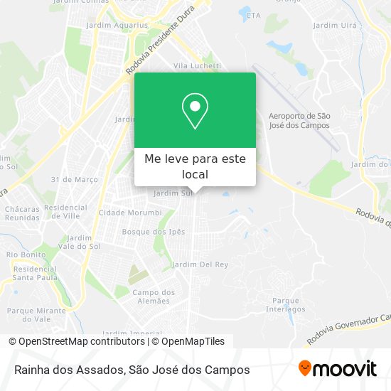 Rainha dos Assados mapa
