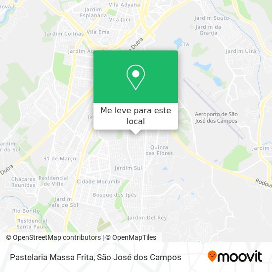 Pastelaria Massa Frita mapa