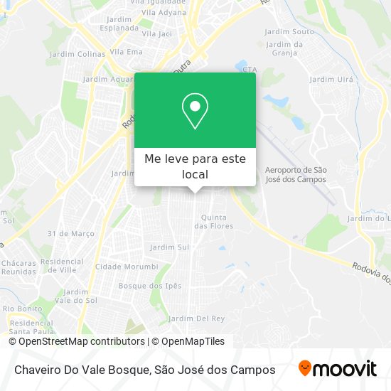 Chaveiro Do Vale Bosque mapa