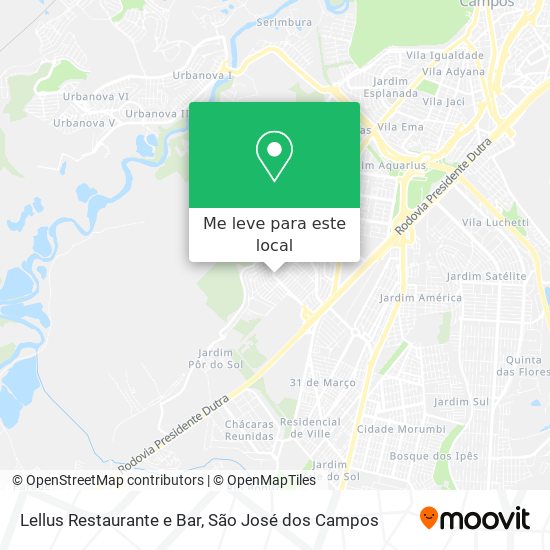 Lellus Restaurante e Bar mapa