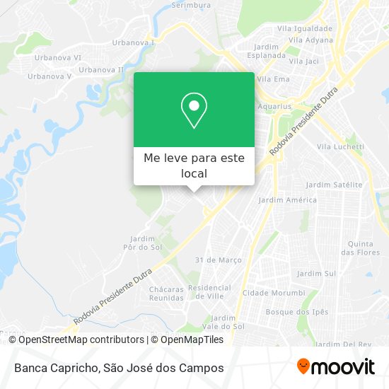 Banca Capricho mapa