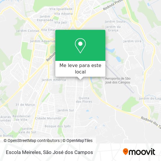 Escola Meireles mapa