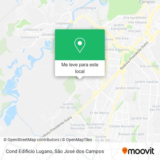 Cond Edificio Lugano mapa