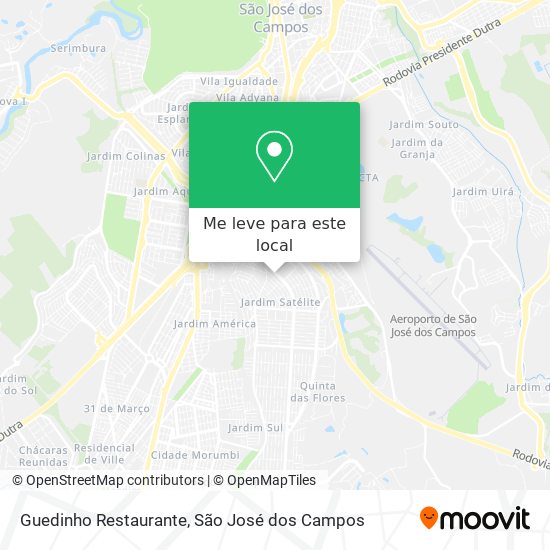 Guedinho Restaurante mapa