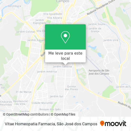 Vitae Homeopatia Farmacia mapa