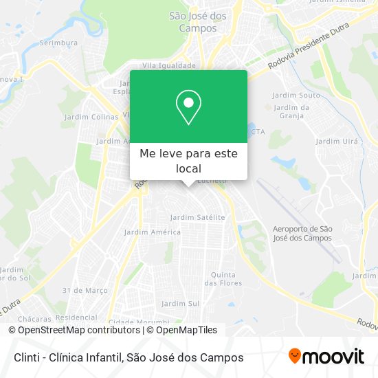 Clinti - Clínica Infantil mapa