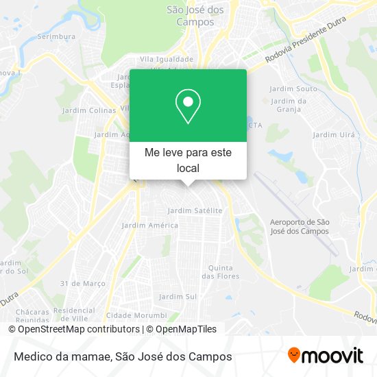 Medico da mamae mapa