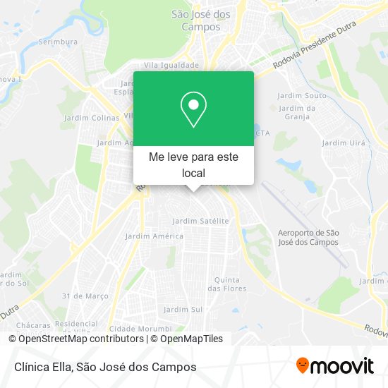 Clínica Ella mapa