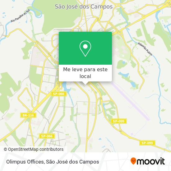 Olimpus Offices mapa