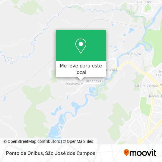 Ponto de Onibus mapa
