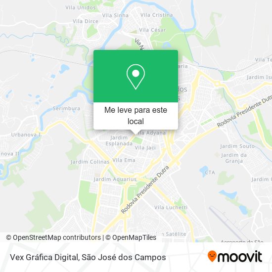 Vex Gráfica Digital mapa