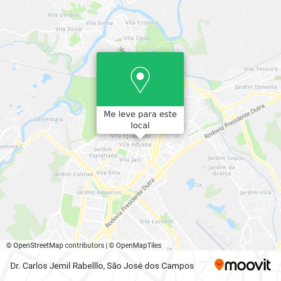 Dr. Carlos Jemil Rabelllo mapa
