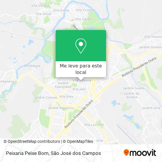 Peixaria Peixe Bom mapa