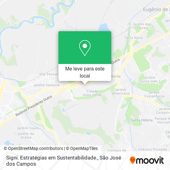 Signi. Estratégias em Sustentabilidade. mapa