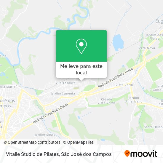 Vitalle Studio de Pilates mapa