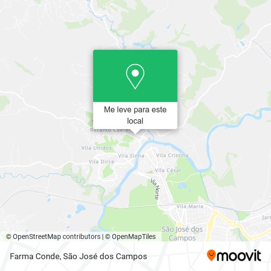 Farma Conde mapa