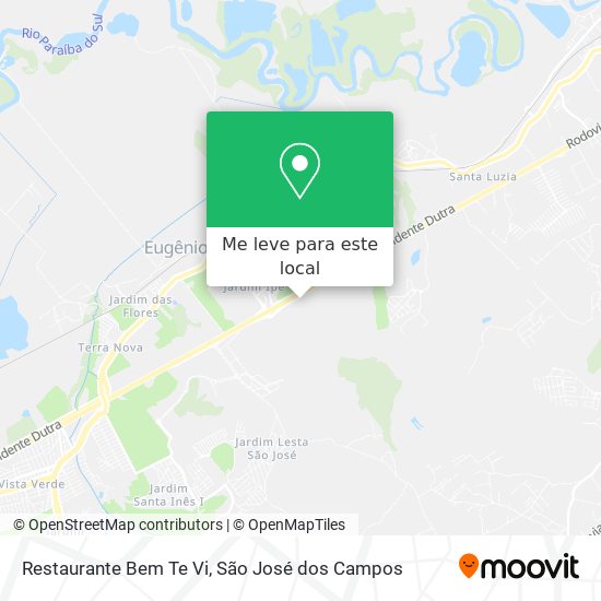 Restaurante Bem Te Vi mapa