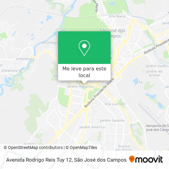 Avenida Rodrigo Reis Tuy 12 mapa