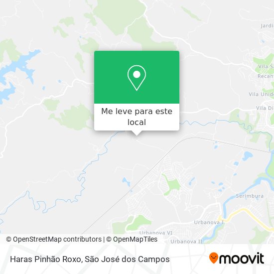 Haras Pinhão Roxo mapa