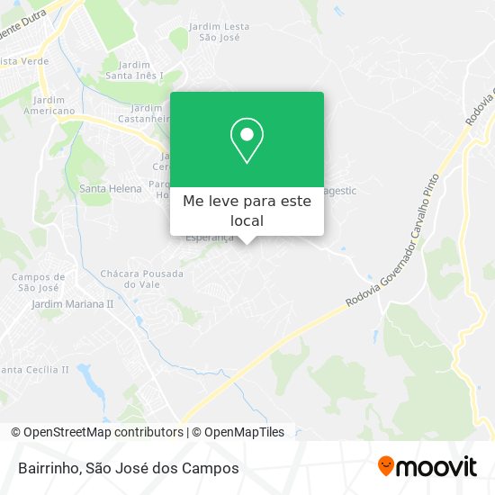 Bairrinho mapa