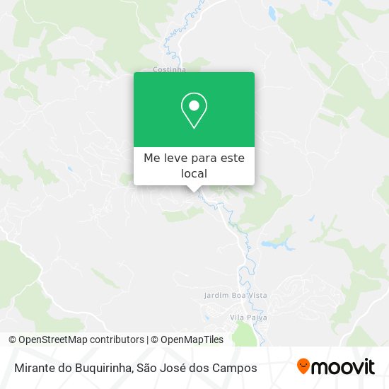 Mirante do Buquirinha mapa