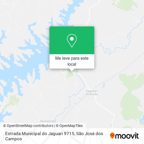Estrada Municipal do Jaguari 9715 mapa