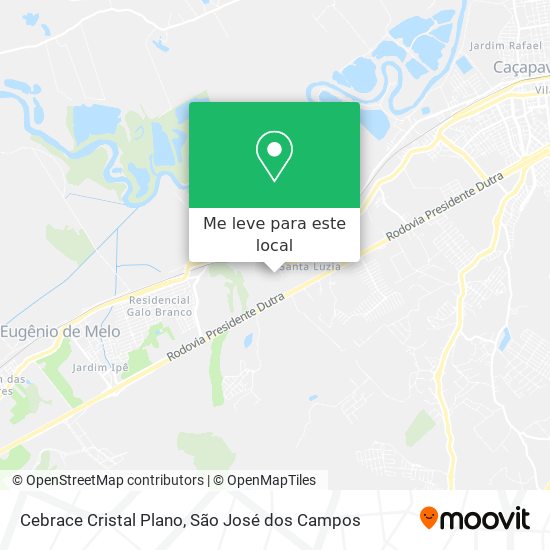Cebrace Cristal Plano mapa